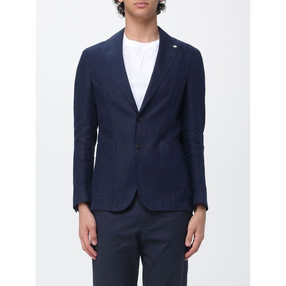 Manuel Ritz Jacket Men Blue